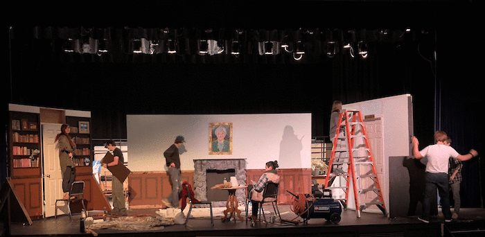 Mid-Construction for "Harvey" - Fall 2018 (Photo: Bian Suzuki-Wolf)